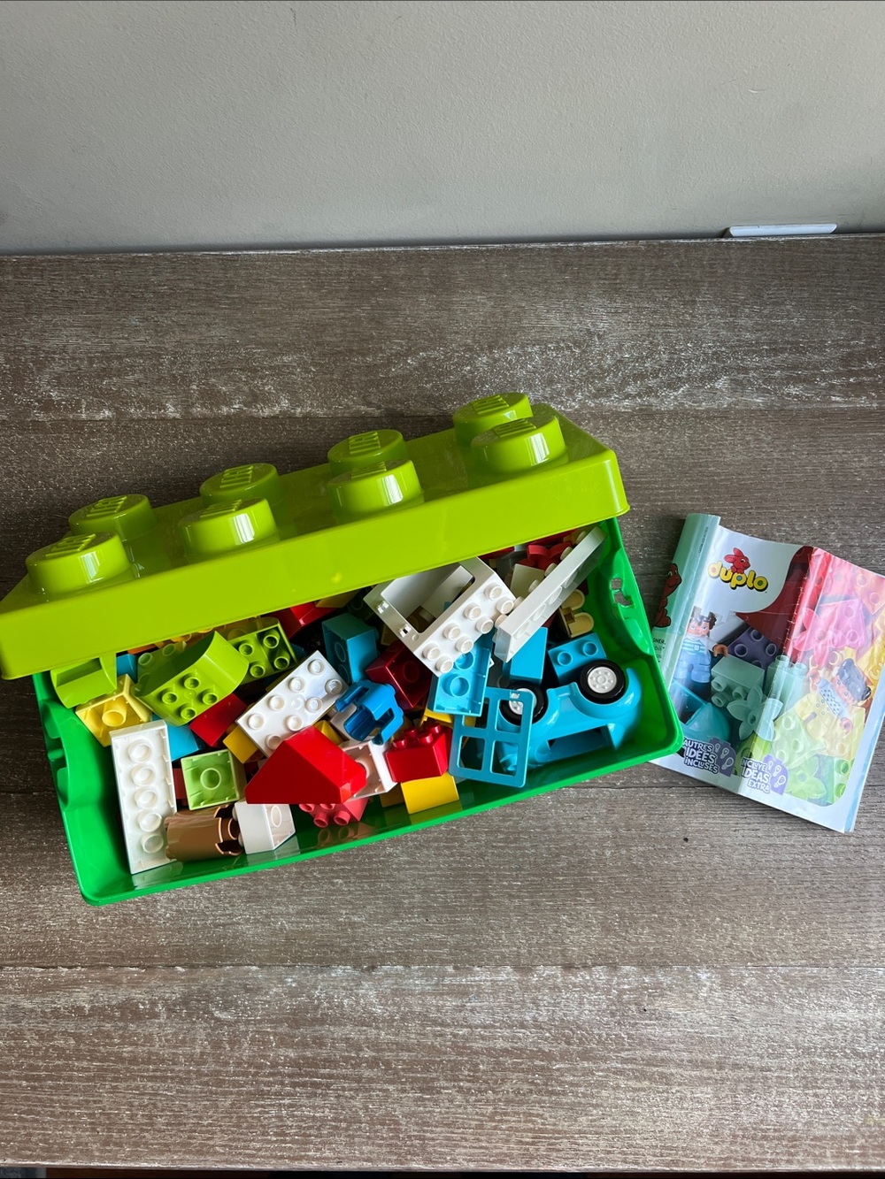 EUC Bundle of LEGO DUPLO Classic Brick Box and Classic Heart Box Combined